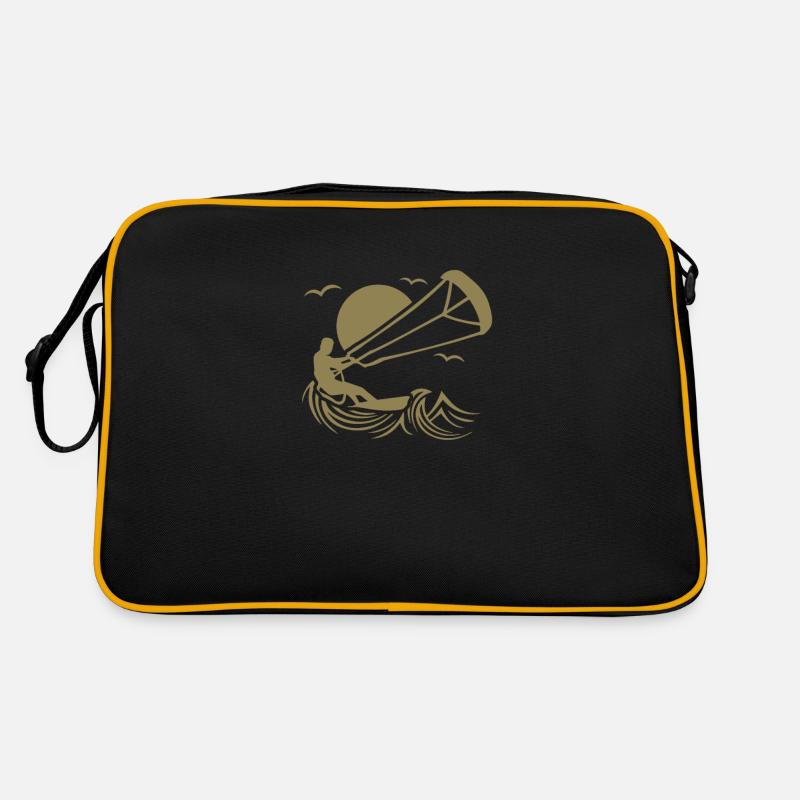 Kitesurfer Retro Tasche
