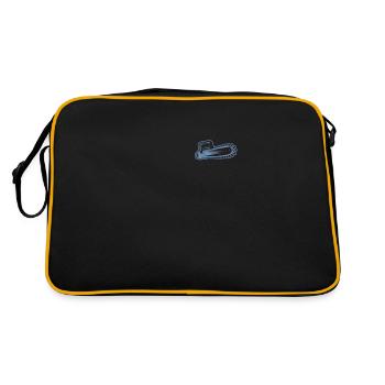 Tronçonneuse Tronçonneuse Pocket Design - Sac Retro - noir/or - Dos