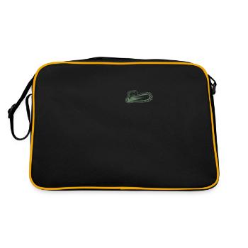 Tronçonneuse Tronçonneuse Pocket Design - Sac Retro - noir/or - Dos