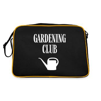 Club de jardinage - Sac Retro - noir/or - Dos