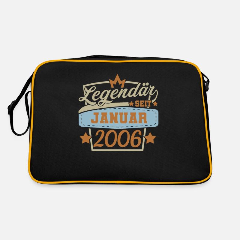Januar 2006 Geburtstag Sprüche Retro Retro Tasche