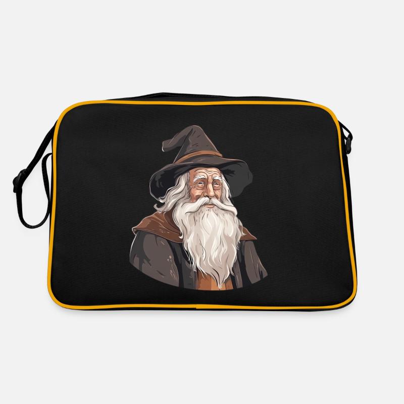 Der weiße Zauberer Retro Tasche