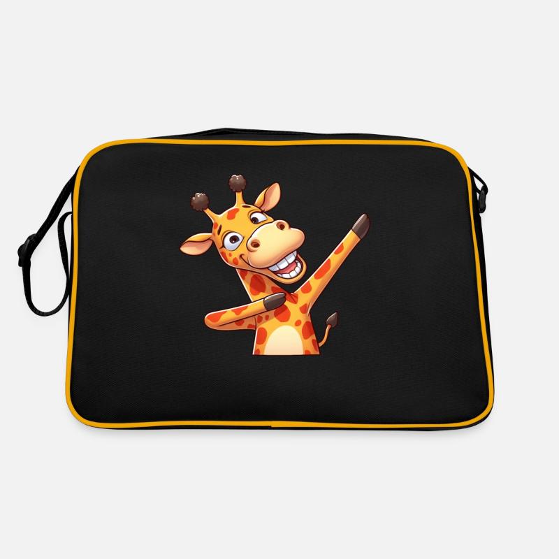 Cool Girafe Dabbing Dab Dance Sac Retro