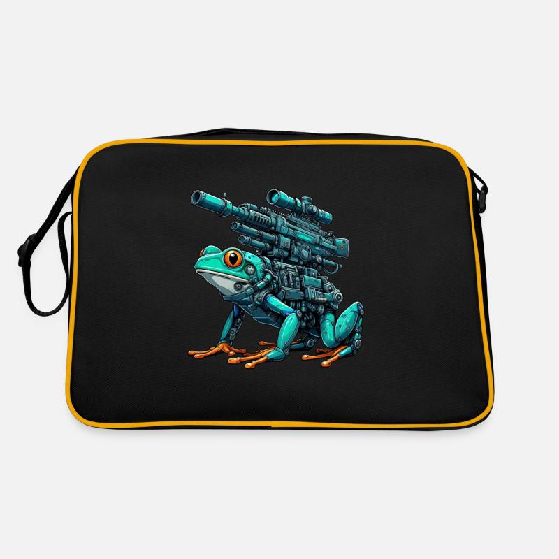 Grenouille Robot Mech Cyborg Future Sac Retro