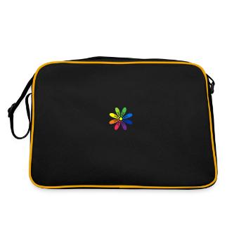 Schuhe Multicolor - Retro Tasche - Schwarz/Gold - Hinten