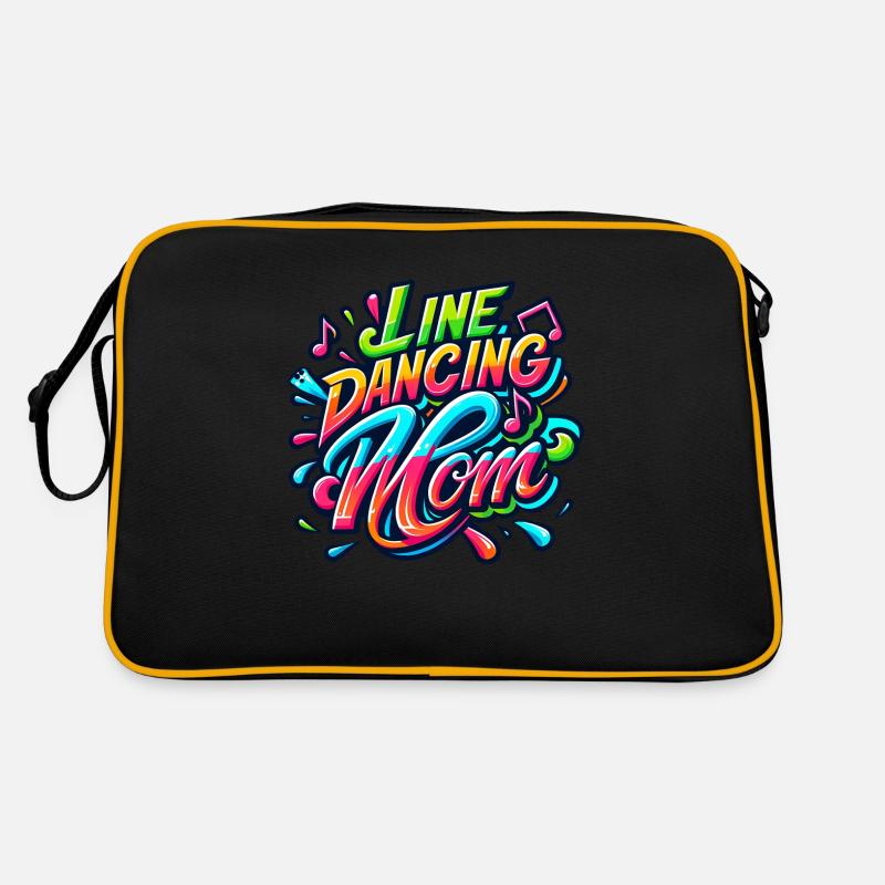 Mama tanzt Line Dance Line Dancing Mom Retro Bag
