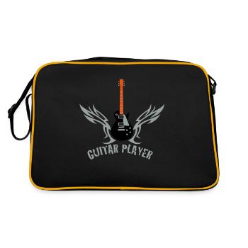 guitar_072011_l_3c - Retro Bag - black/gold - Back