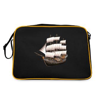 Envoyer - Sac Retro - noir/or - Dos