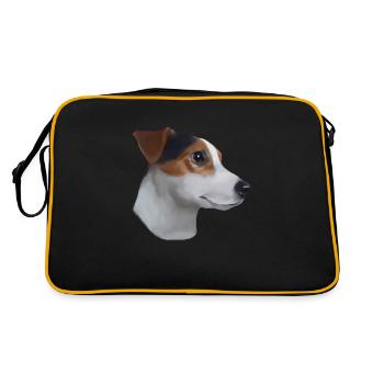 Jack russell terrier - Sac Retro - noir/or - Dos