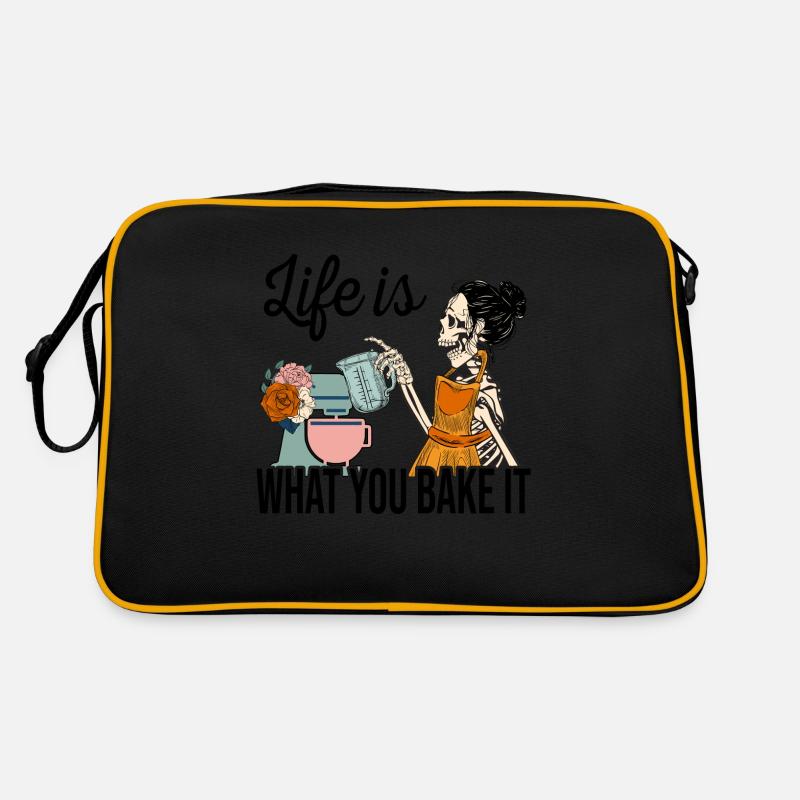 Baking Baker Baker Bakery Confectionery Cake Retro Bag