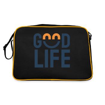 good life - Retro Bag - black/gold - Back