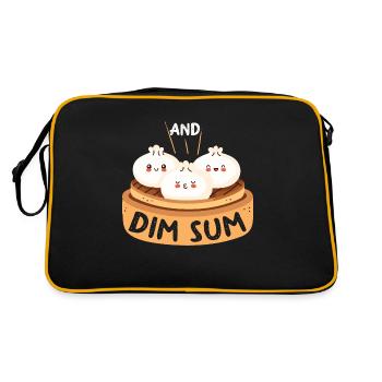 Dim Sum - Retro Bag - black/gold - Back
