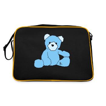 Teddy - Retro Bag - black/gold - Back
