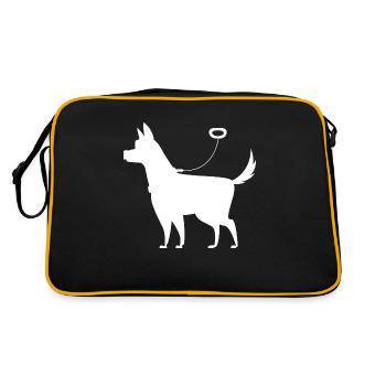 Hund Chien - Sac Retro - noir/or - Dos