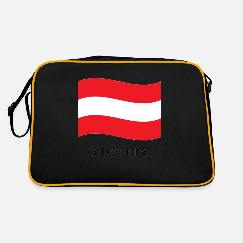 Flag Austria - Gift austria - Austria Retro Bag
