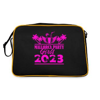 Majorque Party Girls 2023 (Garantie du prix le plus bas) - Sac Retro - noir/or - Dos