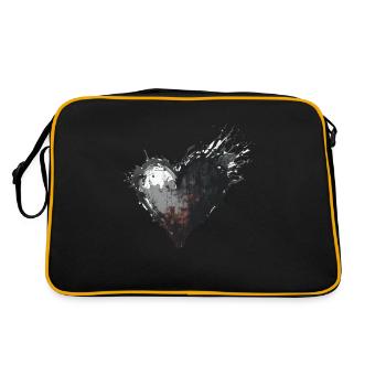 Cœur Noir - Sac Retro - noir/or - Dos