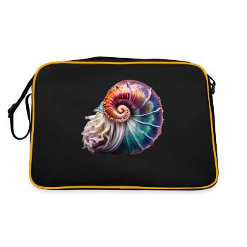 Le Nautilus est aussi appelé un bateau perlé - Sac Retro - noir/or - Dos