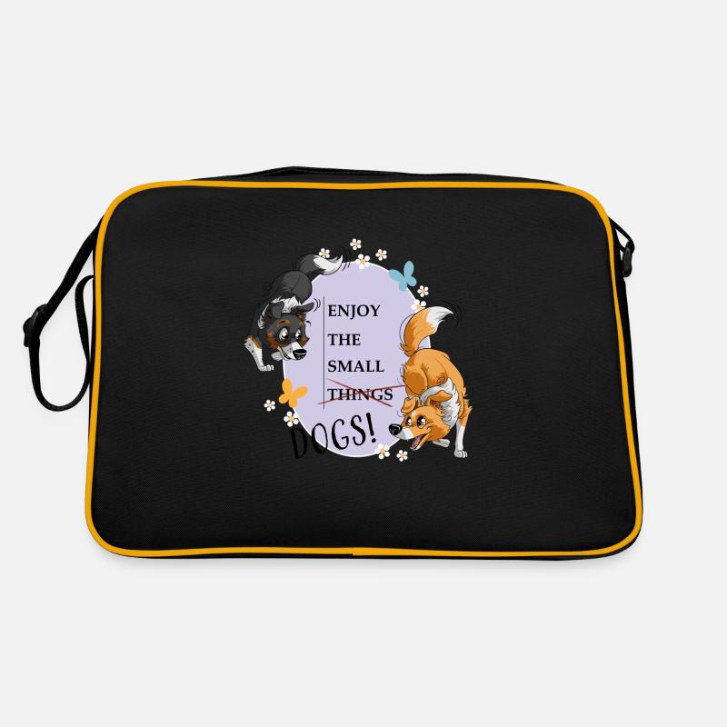 Die kleinen Dinge.. äh Shelties zählen! Retro Tasche