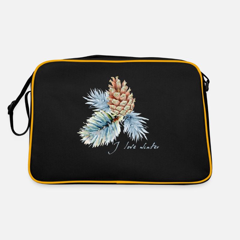 J’adore l’hiver Sac Retro