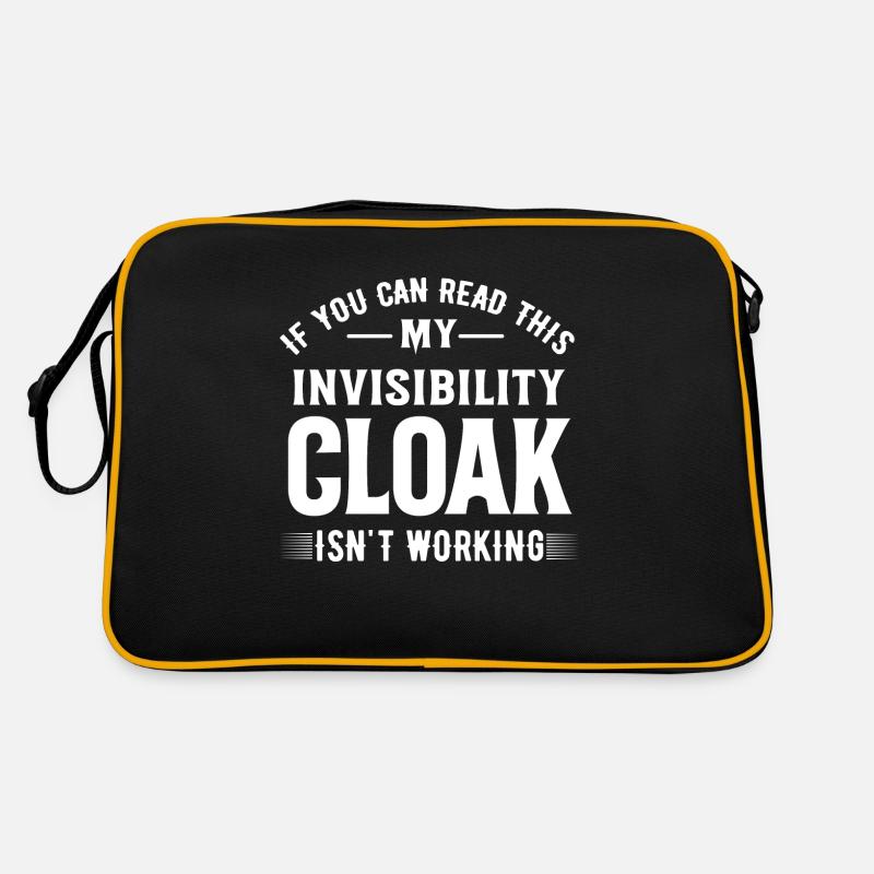 My invisible coat doesn't work Retro Bag