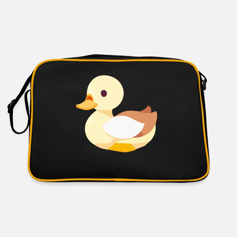 Bébé canard à bec en jaune Sac Retro