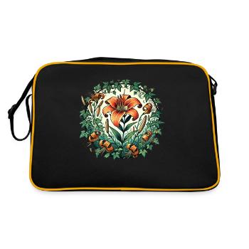 Tiger Lily - Retro Bag - black/gold - Back