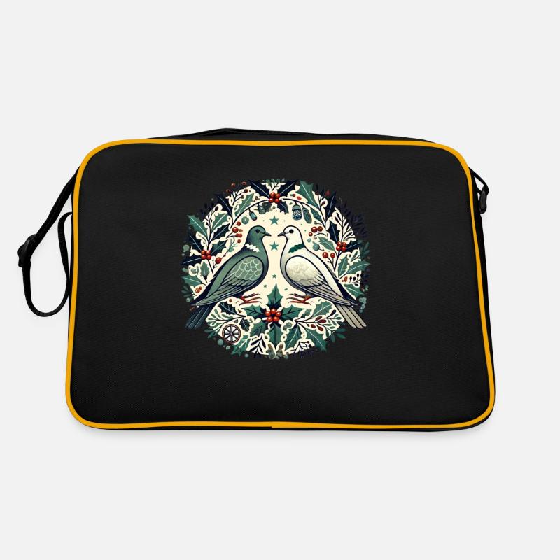 Colombes de Noël Sac Retro