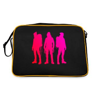 Climbing Bouldering Bouldering Men Climbing - Retro Bag - black/gold - Back