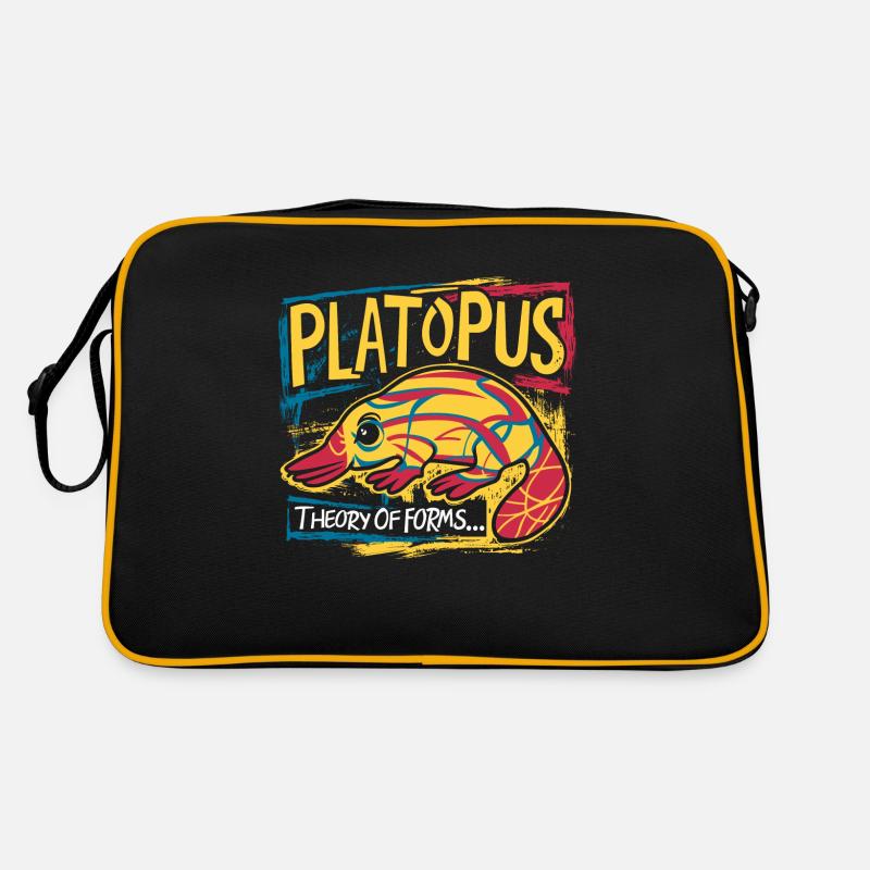 Platopus - Theory of Forms Philosophy Retro Bag
