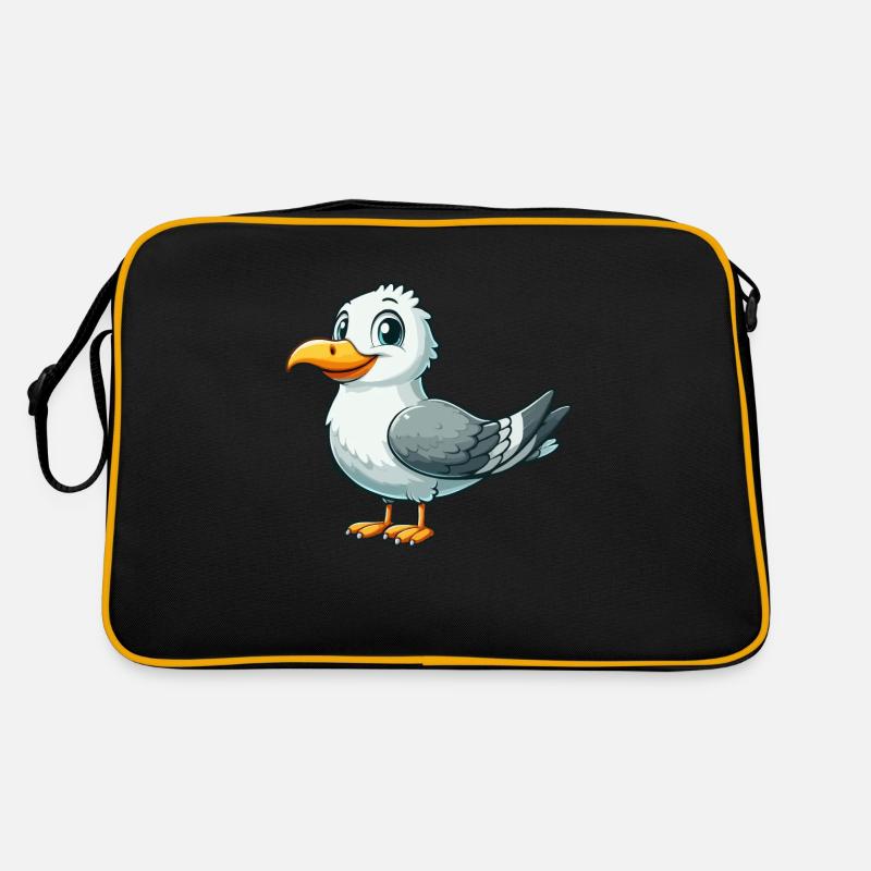 Möwe Retro Tasche