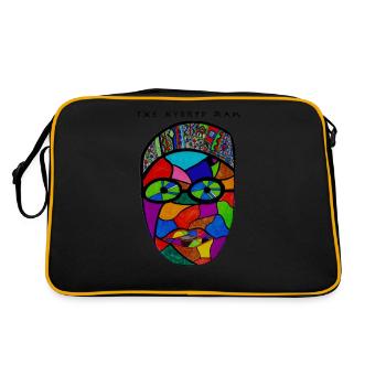 Hybrid Man - Retro Bag - black/gold - Back