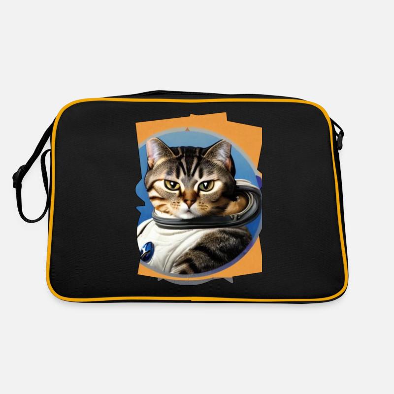Space Cat Retro Bag