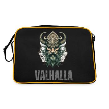 King of the Vikings - Retro Bag - black/gold - Back
