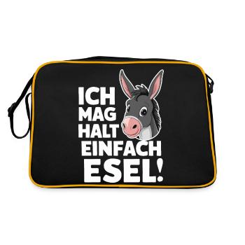 Donkey Donkey Mule Muli - Retro Bag - black/gold - Back