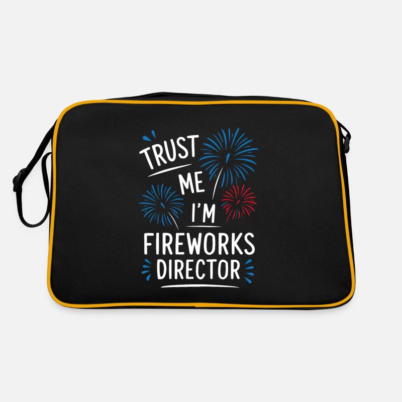 Pyrotechnics Fireworks Pyrotechnics Retro Bag
