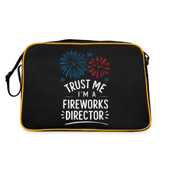 Pyrotechnics Fireworks Pyrotechnics - Retro Bag - black/gold - Back