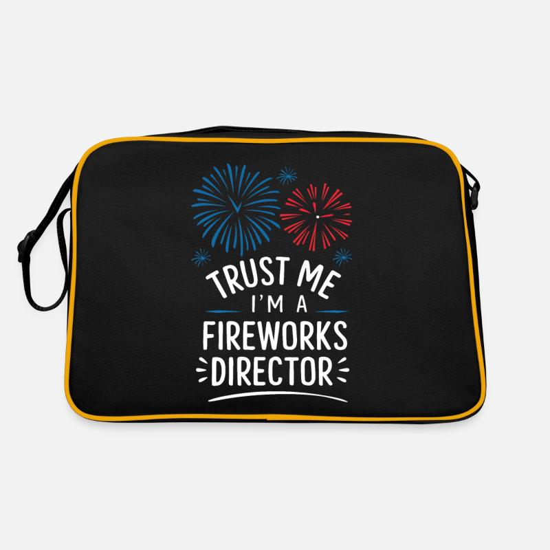 Pyrotechnics Fireworks Pyrotechnics Retro Bag