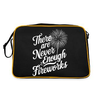Pyrotechnics Fireworks Pyrotechnics - Retro Bag - black/gold - Back