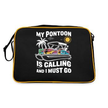 Bateau ponton Capitaine Bateaux pontons - Sac Retro - noir/or - Dos