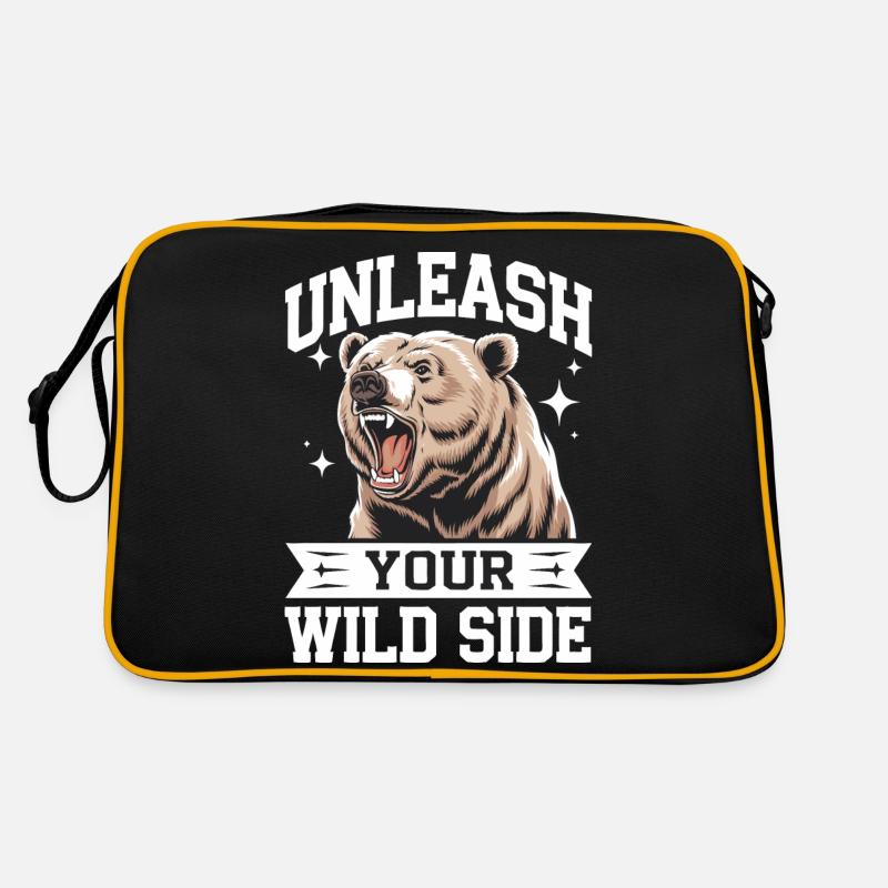 Ours Grizzli Ours brun Ours Sac Retro