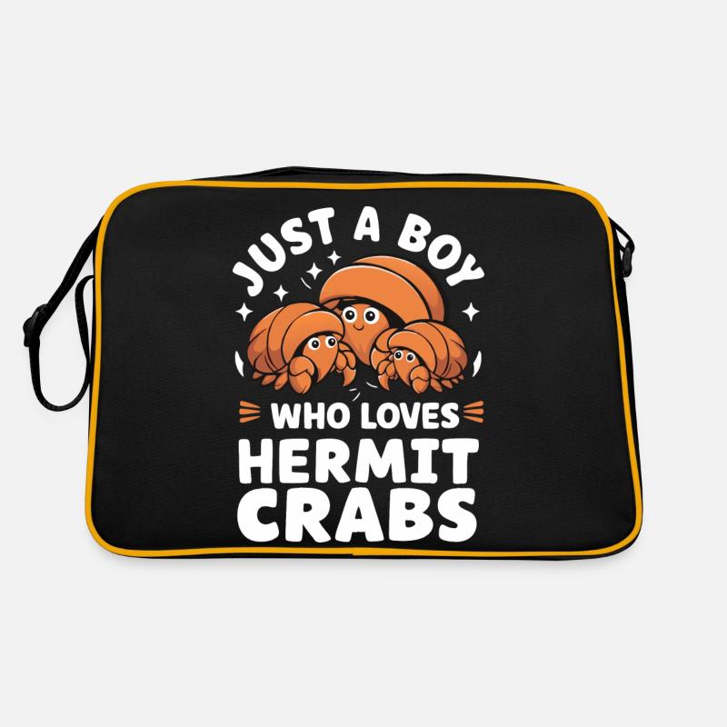 Crabe Crabe Crabe Crabe Crabe Crabe - Sac Retro - noir/or