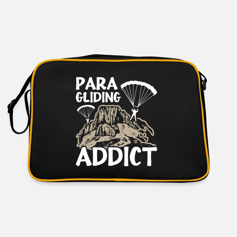 Paragliding Addict Retro Tasche