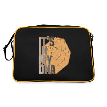 IPSC - It`s in my dna - Retro Bag - black/gold - Back