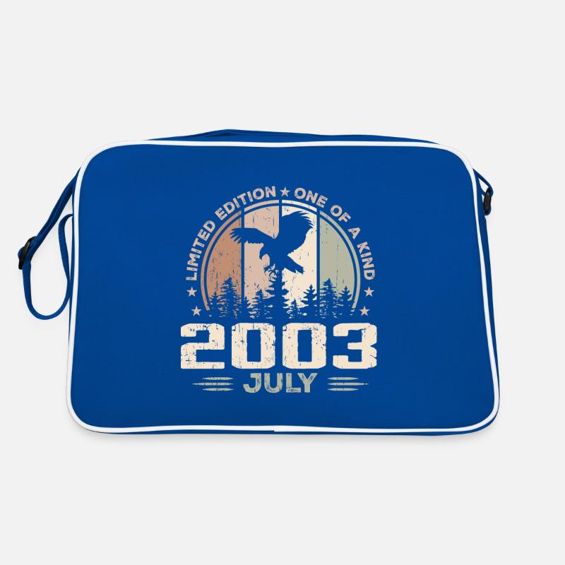 Unvergleichlich seit Juli 2003, 21. Jubiläum Retro Tasche