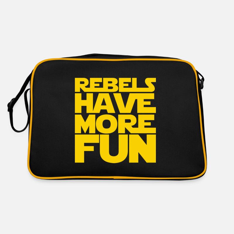 Rebels Have More Fun Retro Bag