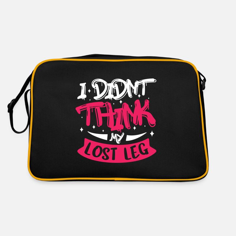 I didnt think my lost leg Retro Tasche