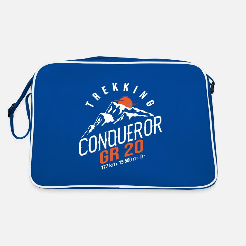 GR 20 Corsican hike gr 20 hiker hiking Corse Retro Bag