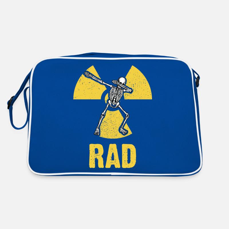 Rad dabbing skeleton mri technologist radiology Retro Bag