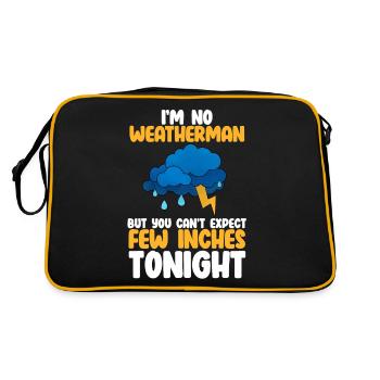 Tornado - Retro Bag - black/gold - Back